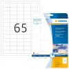 Lipnios spausdintuvo etiketės HERMA šaldymui skirtos etiketės A4 1625 vnt.