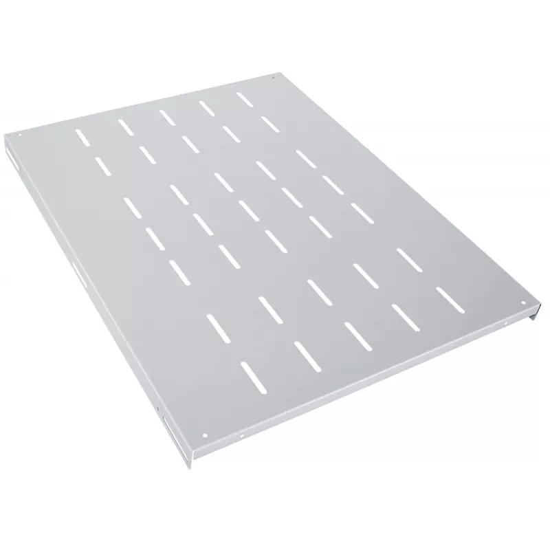 Intellinet 19 colių fiksuota lentyna, 1U, 600 mm gylio, itin tvirta, maks. 100 kg, pilka