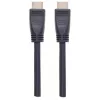 Manhattan HDMI 4K@60Hz kabelis su eternetu – CL3 reitingas, 8 m, tinkamas montavimui sienoje, visiems 4K ir 1080p/HD poreikiams – atnaujinant dabar ar pasiruošus ateičiai, kištukas–kištukas, juodas, Ultra HD 4k x 2k, garantija visam laikui, „Premium High Speed“