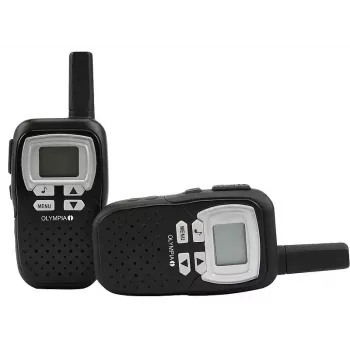 Dvipusis radijas Olympia PMR 1208 8 kanalų 446 MHz juodas