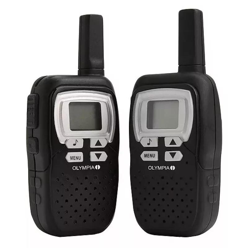Dvipusis radijas Olympia PMR 1208 8 kanalų 446 MHz juodas