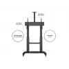 Multibrackets M Public Floorstand Dual Pillar 180 HD