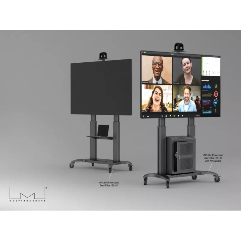 Multibrackets M Public Floorstand Dual Pillar 180 HD