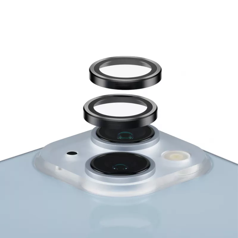 PanzerGlass ® Hoops® Fotoaparato objektyvo apsauga juoda iPhone 14 | 14 Plus