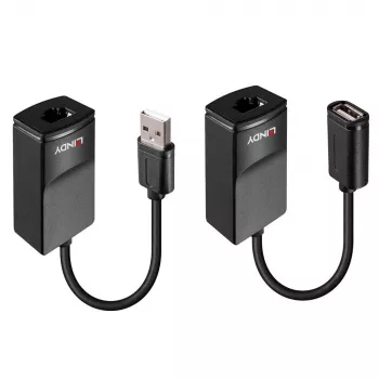 “Lindy” 60 m USB 1.1 Cat.6 prailgintuvas Basic, tinklo siųstuvas-imtuvas