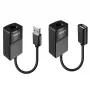 “Lindy” 60 m USB 1.1 Cat.6 prailgintuvas Basic, tinklo siųstuvas-imtuvas
