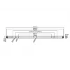 Multibrackets M Universalus sieninis laikiklis Juoda Large