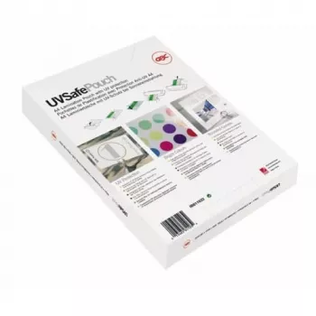 GBC Laminavimo plėvelė A4 UV saugi 150 mikronų, blizgi, A4, 100 vnt.