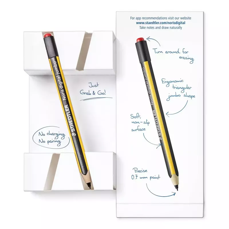 Stylus rašiklis Staedtler 180J 22-1 juoda geltona