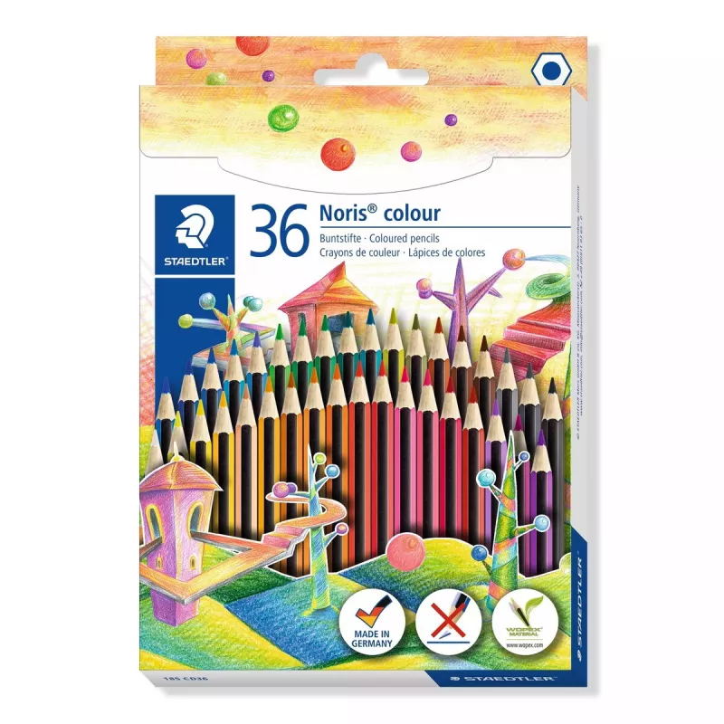 Spalvoti pieštukai Staedtler Noris colour 185