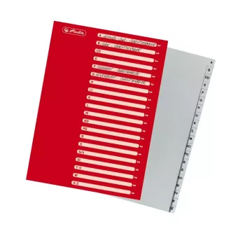 Abėcėlinis skirtukų rinkinys Herlitz 10843522