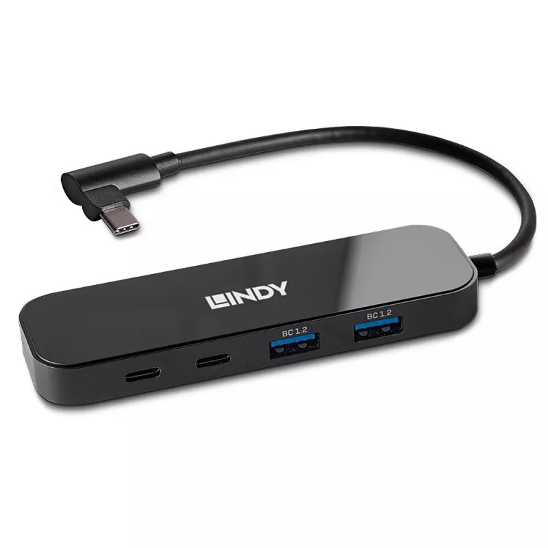 Lindy 4 prievadų USB 3.2 Gen 2 šakotuvas