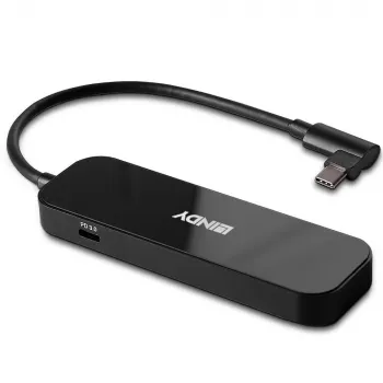 Lindy 4 prievadų USB 3.2 Gen 2 šakotuvas