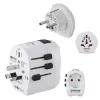 Hama World Travel Pro Light USB maitinimo adapteris universalus Baltas