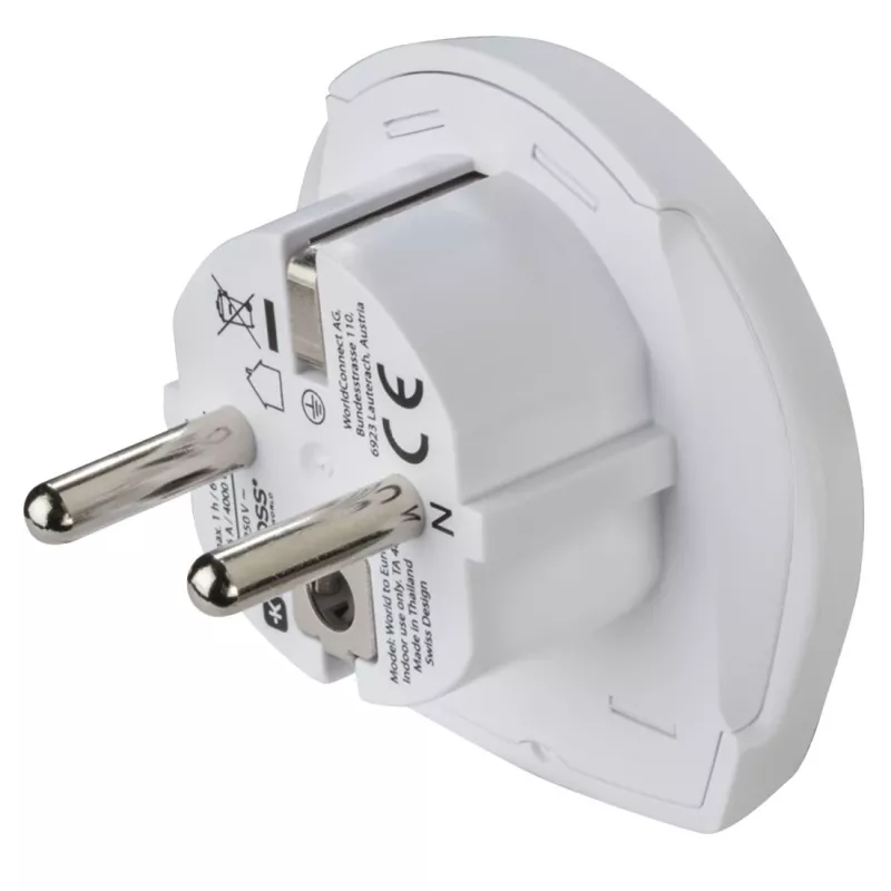 Hama World Travel Pro Light USB maitinimo adapteris universalus Baltas