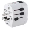 Hama World Travel Pro Light USB maitinimo adapteris universalus Baltas