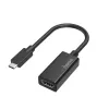 Hama 00200315 vaizdo kabelių adapteris USB Type-C HDMI juodas