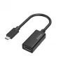 Hama 00200315 vaizdo kabelių adapteris USB Type-C HDMI juodas