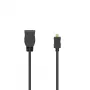 Hama 00205168 HDMI laidas 0,1 m HDMI D tipo (mikro) HDMI A tipo (standartinis) juodas