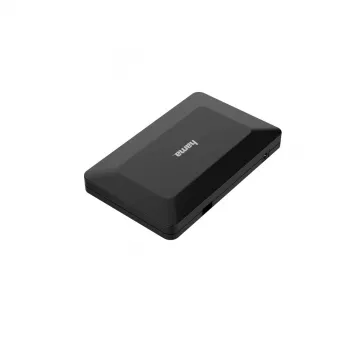 Hama 00200122 sąsajos šakotuvas USB 2.0 480 Mbit/s juodas