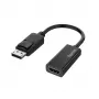 “Hama” 00200335 vaizdo kabelio adapteris DisplayPort HDMI juodas