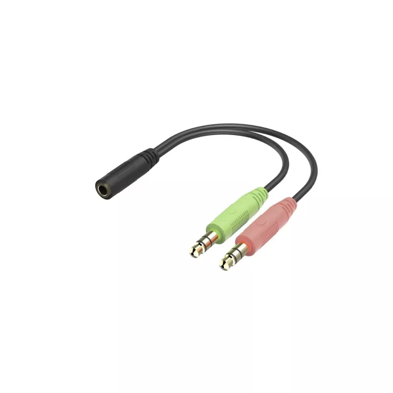 Hama HS-P100 V2 Headset Wired Head-band Office/Call center Juoda, Sidabrinė