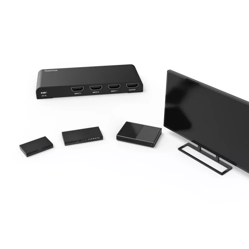 Hama 00121770 vaizdo jungiklis HDMI