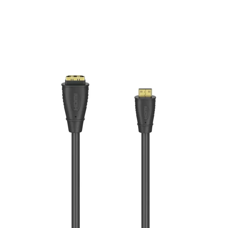 Hama 00205167 HDMI laidas 0,1 m HDMI Type C (Mini) HDMI Type A (Standard) juodas