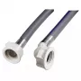 Įleidimo ir išleidimo žarnos Xavax 00111833 indaplovėms, pilkos, PVC/nailonas, 1500 mm, 1 vnt.