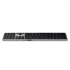 Satechi X3 viso dydžio (100 %) Bluetooth klaviatūra QWERTY anglų — juoda/pilka