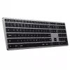 Satechi X3 viso dydžio (100 %) Bluetooth klaviatūra QWERTY anglų — juoda/pilka