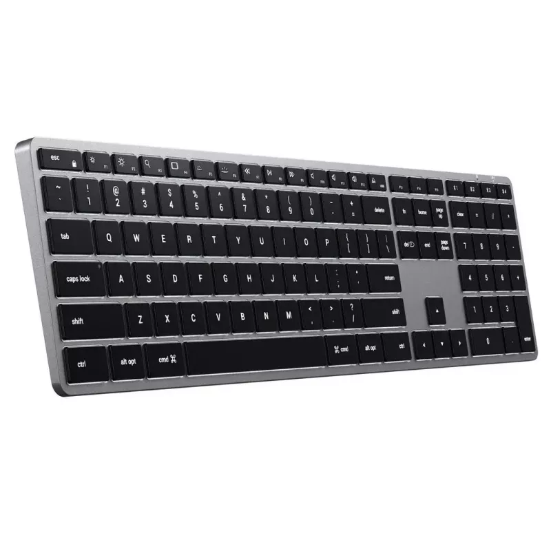 Satechi X3 viso dydžio (100 %) Bluetooth klaviatūra QWERTY anglų — juoda/pilka