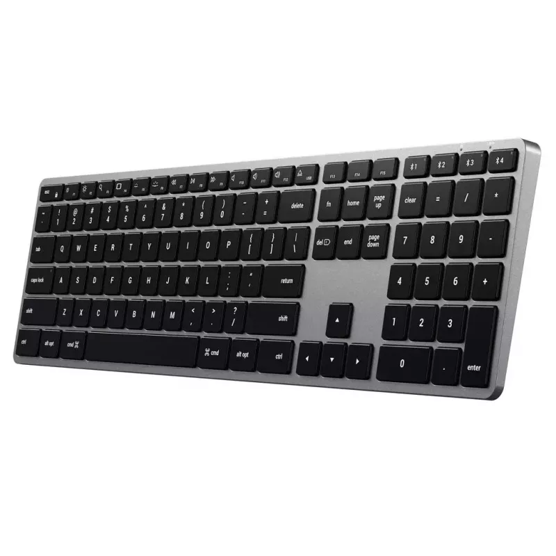 Satechi X3 viso dydžio (100 %) Bluetooth klaviatūra QWERTY anglų — juoda/pilka