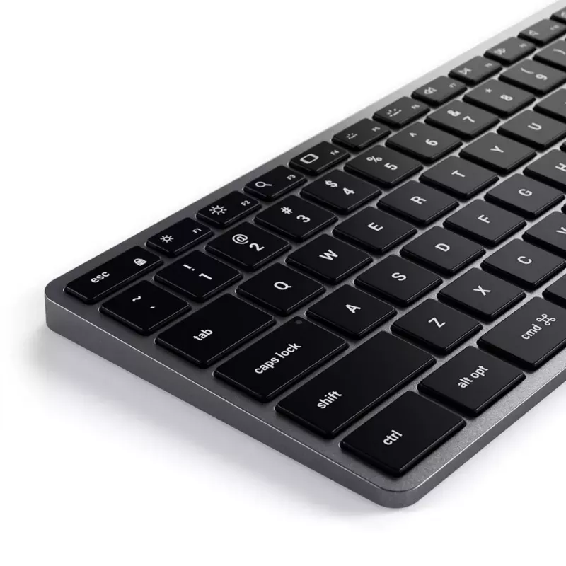 Satechi X3 viso dydžio (100 %) Bluetooth klaviatūra QWERTY anglų — juoda/pilka