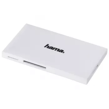 Hama USB 3.0 kelių kortelių skaitytuvas, SD/microSD/CF/MS, baltas