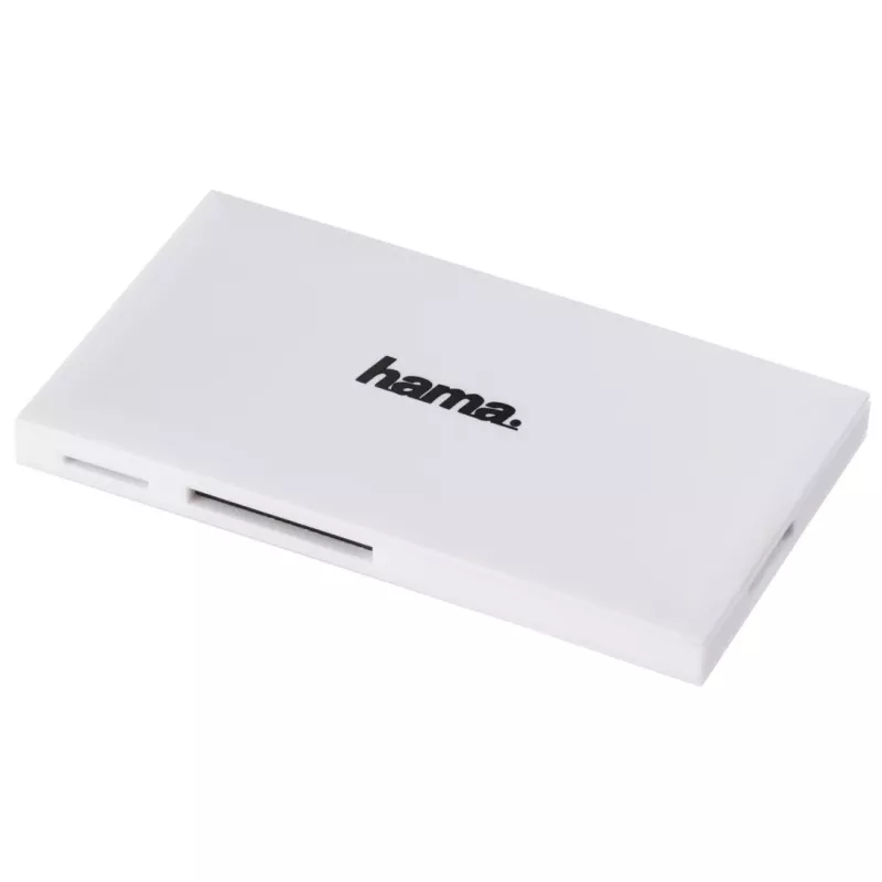 Hama USB 3.0 kelių kortelių skaitytuvas, SD/microSD/CF/MS, baltas