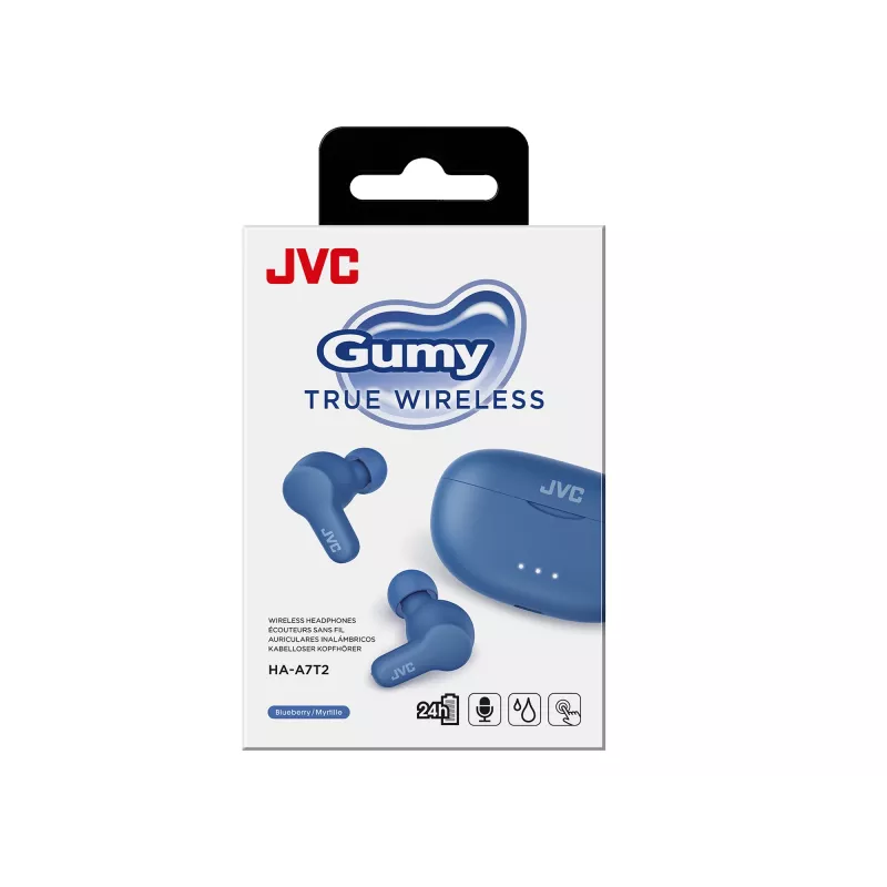 Laisvų rankų įranga JVC Gumy TWS Stix mėlyna