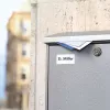 Lipnios etiketės HERMA A4 Suapvalintas stačiakampis Baltos 10 vnt.
