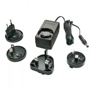 Lindy 5VDC 3A kelių šalių maitinimo šaltinis, 5.5/2.5mm, 100-240 V, 50/60 Hz, 15 W, 5 V, AC-to-DC, 3 A