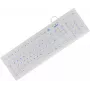 KeySonic KSK-8031INEL-Wh (DE) klaviatūra Pramoninė USB QWERTZ Vokiška Balta
