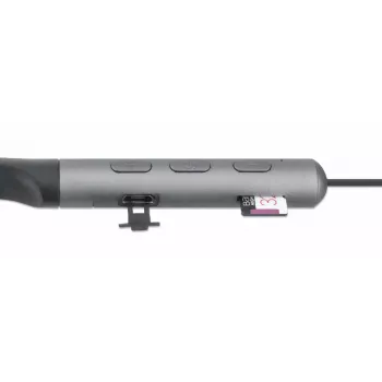 Manhattan Bluetooth ausinės su kaklo juostele, mikrofonu, integruotais valdikliais, atsparios prakaitui, triukšmą izoliuojančios, 5 val. naudojimo laikas, maks. nuotolis 10 m, „MicroSD“ kortelių lizdas, „Bluetooth v5.0“, USB-A įkrovimo laidas, trejų metų garantija
