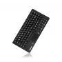 „KeySonic KSK-5031IN (DE)“ klaviatūra universali USB QWERTZ vokiška juoda