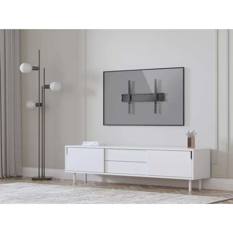 Equip 37 col.–70 col. fiksuotas TV plonas sieninis laikiklis