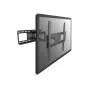 Equip 32-55 colių išskleidžiamas TV sieninis laikiklis, 200 x 200 mm, 400 x 400 mm, -20 – 10°, -90 – 90°, plieninis, juodas