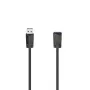 Hama 00200628 USB laidas 1,5 m USB A Juoda