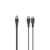 Hama 00205183 garso kabelis RCA 2 x RCA Juoda