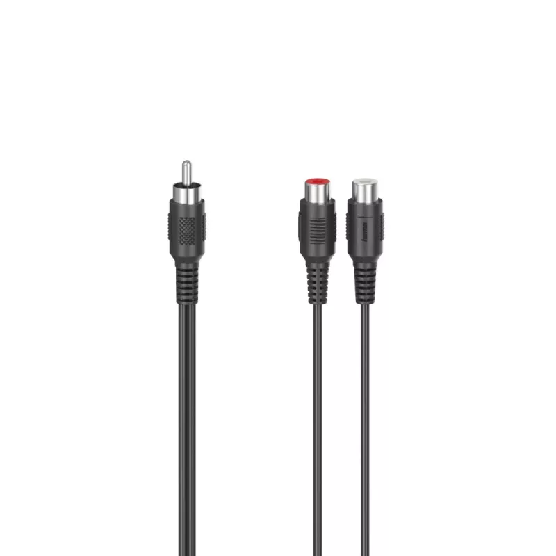 Hama 00205183 garso kabelis RCA 2 x RCA Juoda