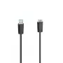 Hama 00200627 USB laidas 1,5 m Micro-USB A USB A juodas