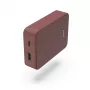 Hama Colour 10 išorinė baterija, 10000 mAh, 2 išėjimai: USB-C, USB-A, raudona