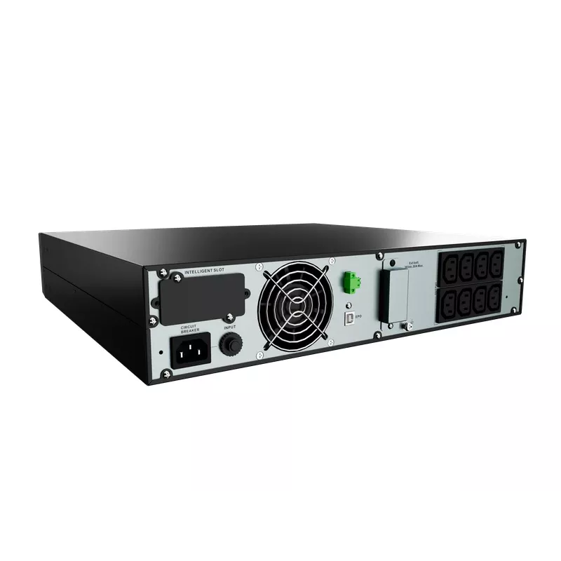 Vertiv Liebert GXE3-1500IRT2UXL nepertraukiamo maitinimo šaltinis (UPS) Dvigubas keitimas (Online) 1,5 kVA 1350 W 8 kintamosios srovės lizdai (-ų)